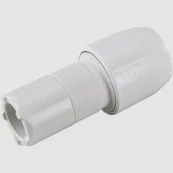 Hep2O Plastic Push-Fit Stem Coupler F 15mm x M 22mm