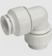 JG Speedfit Plastic Push-Fit Equal 90° Elbows 15mm 10 Pack