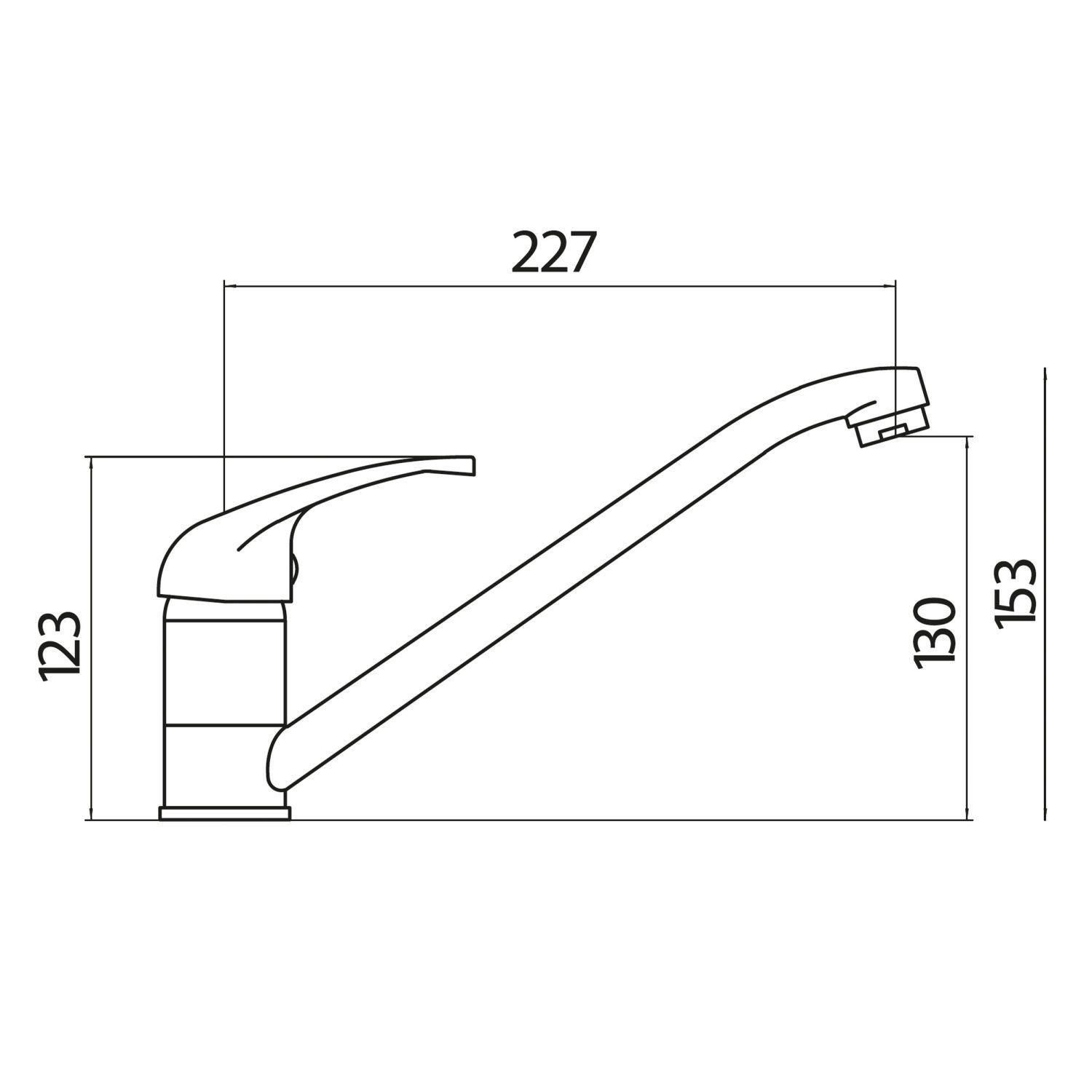 Scudo Aruba Kitchen Tap KT34L