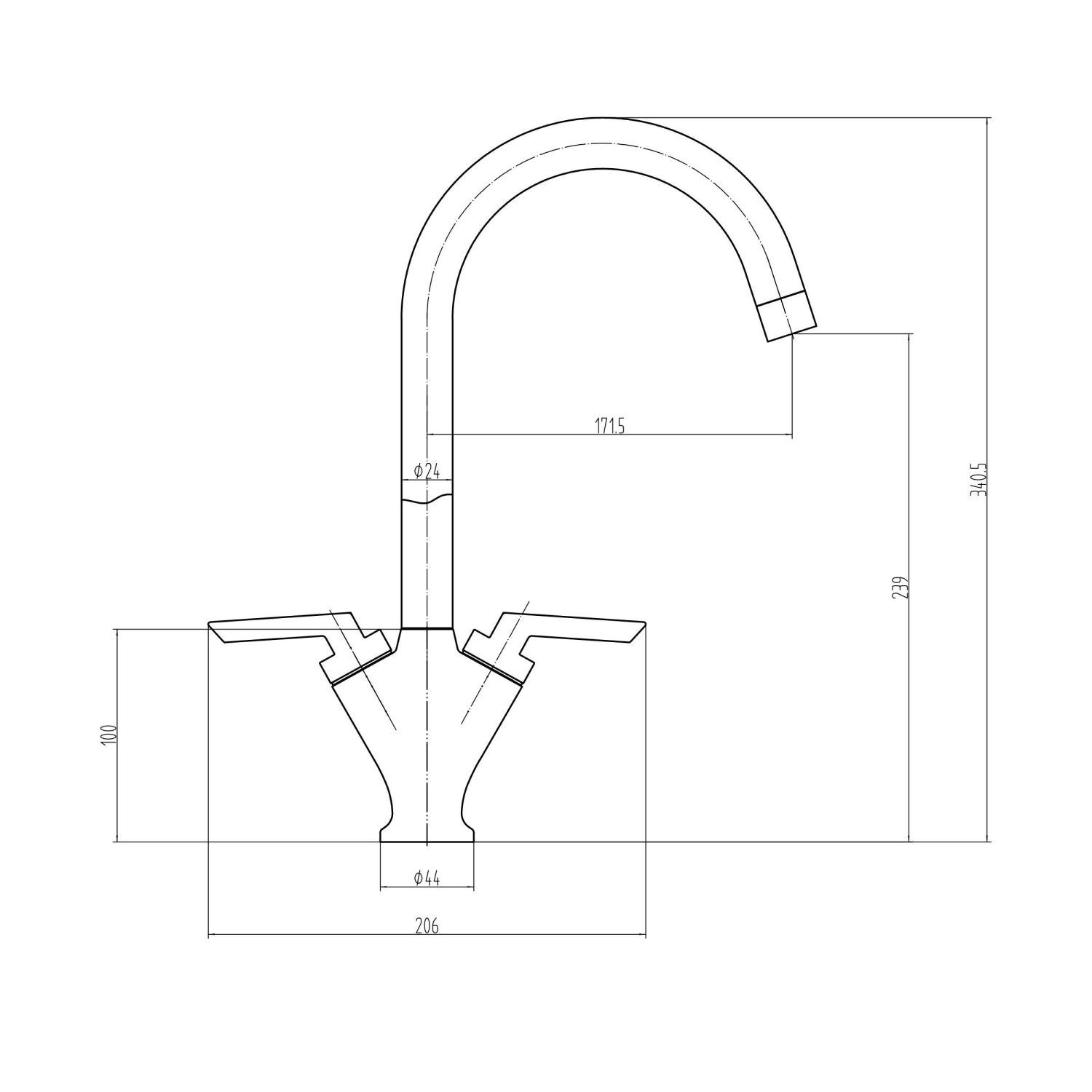 Scudo Olicana Kitchen Tap KT11
