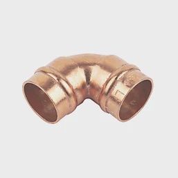 Copper Solder Ring Equal 90° Elbows 15mm 10 Pack 73435