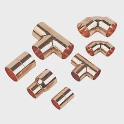 Copper End Feed Fittings Pack 300 Piece Set 92324