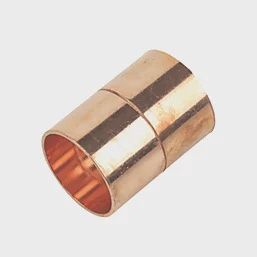 Copper End Feed Equal Couplers 22mm 10 Pack 45945
