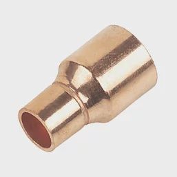 Copper End Feed Fitting Reducers F 8mm x M 15mm 2 Pack 83255