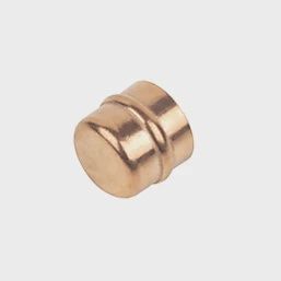 Copper Solder Ring Stop Ends 15mm 2 Pack 39404