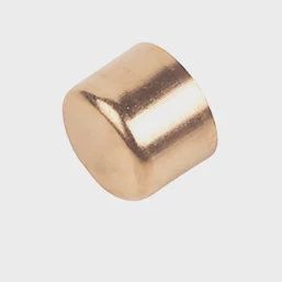 Copper End Feed Stop Ends 15mm 2 Pack 90441