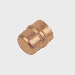 Copper Solder Ring Stop Ends 8mm 2 Pack 25923