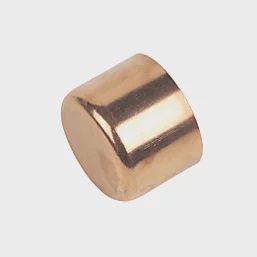Copper End Feed Stop Ends 28mm 2 Pack 89695