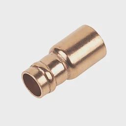 Copper Solder Ring Fitting Reducer F 10mm x M 15mm 36742