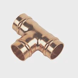 Copper Solder Ring Equal Tee 15mm 24131