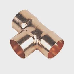 Copper End Feed Equal Tee 28mm 78203
