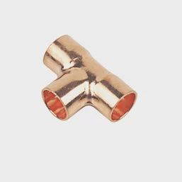 Copper End Feed Equal Tee 10mm 63987