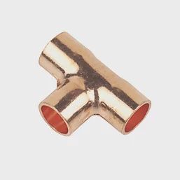 Copper End Feed Equal Tee 8mm 49157