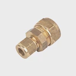 Brass Compression Reducing Coupler 15mm x 8mm 45857