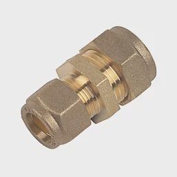Brass Compression Reducing Coupler 15mm x 12mm 88346