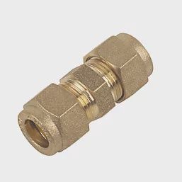 Brass Compression Equal Coupler 10mm 37293