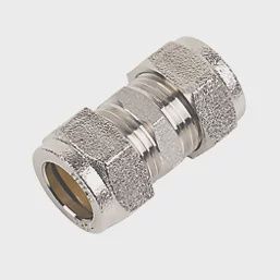 Brass Compression Equal Coupler 15mm 79889