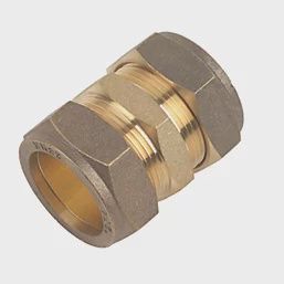 Brass Compression Equal Coupler 28mm 80564