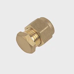 Brass Compression Stop End 8mm 34489