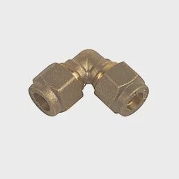 Brass Compression Equal 90° Elbow 8mm 78141