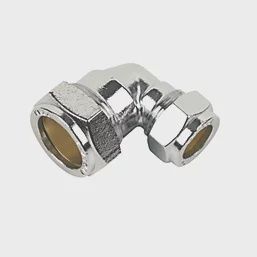 Brass Compression Reducing 90° Elbow 22mm x 15mm 69151