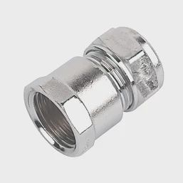 Brass Compression Adapting Female Coupler 15mm x 1/2&quot; 76567