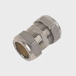 Brass Compression Equal Coupler 22mm 86327