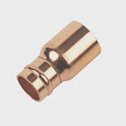Brass Solder Ring Fitting Reducer F 15mm x M 22mm 31786