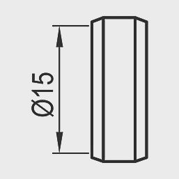 Brass Compression Olives 15mm 20 Pack 69557