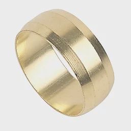 Brass Compression Olives 15mm 100 Pack 33815