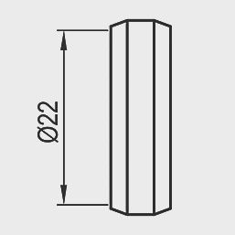 Brass Compression Olives 22mm 20 Pack 51520