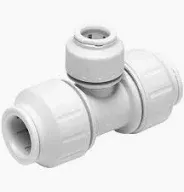 JG SPEEDFIT PLASTIC PUSH-FIT REDUCING TEE 22MM X 15MM X 22MM