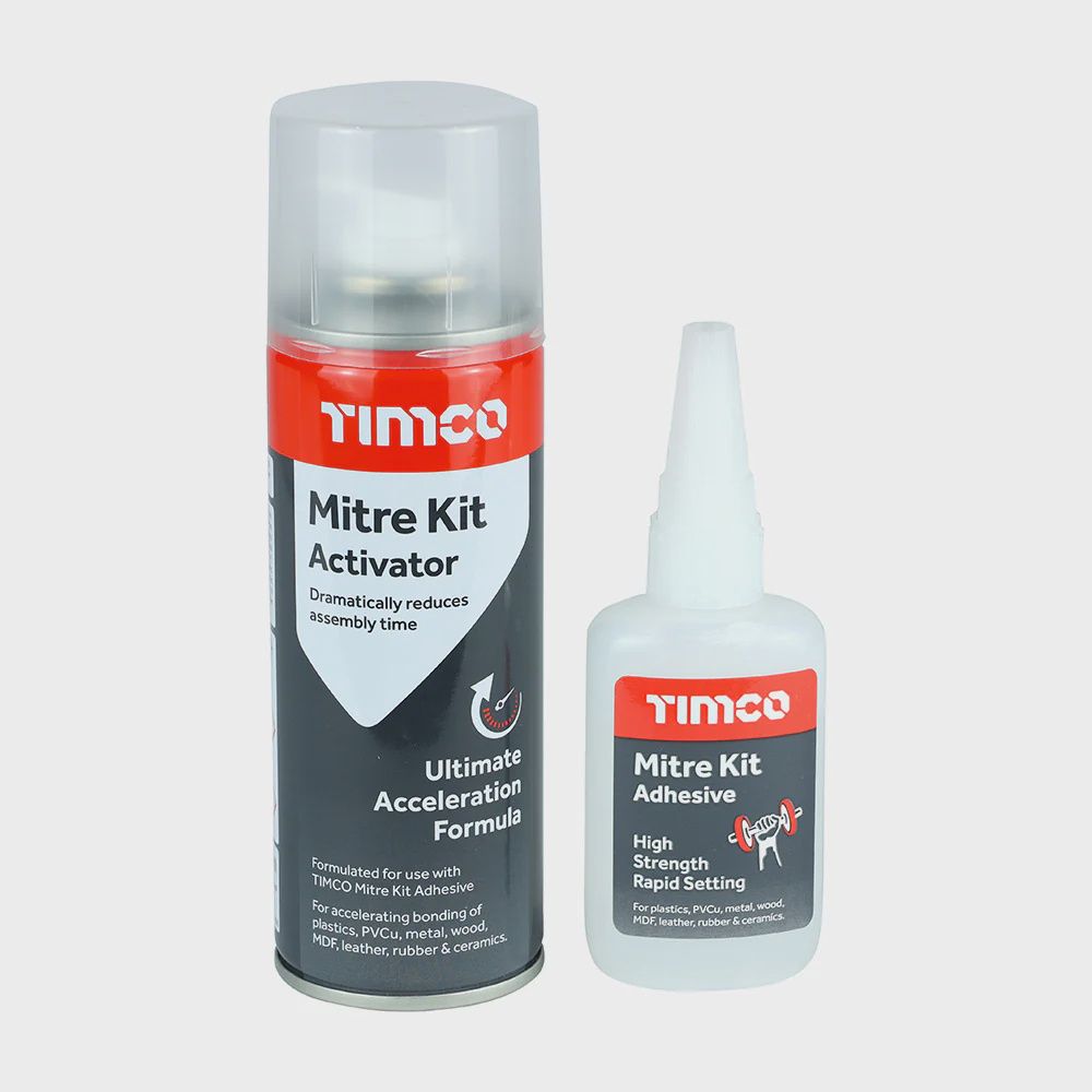 Timco Instant Bond Mitre Kit 200ml / 50g