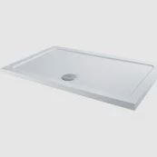 Scudo Rectangle Stone Resin Shower Tray 900 x 800mm
