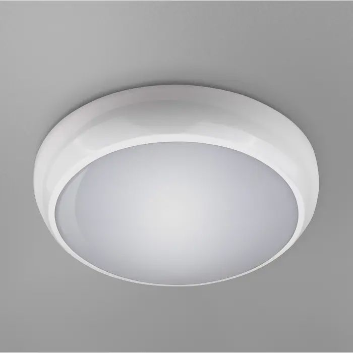 LED Round Bulkhead Light, IP65 Waterproof, Tri-Power &amp; Tri-Colour Selectable