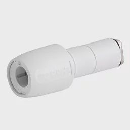 Hep2O Plastic Push-Fit Stem Coupler F 10mm x M 15mm