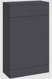 Lili 500mm WC Unit - Matt Grey (13336) Grey