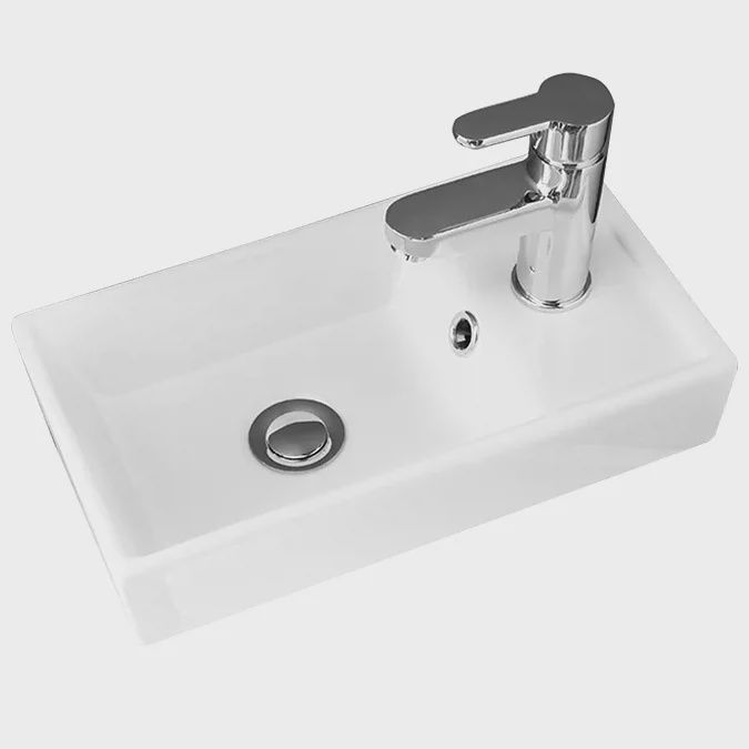 405 x 222mm Minimalist Counter Top Basin