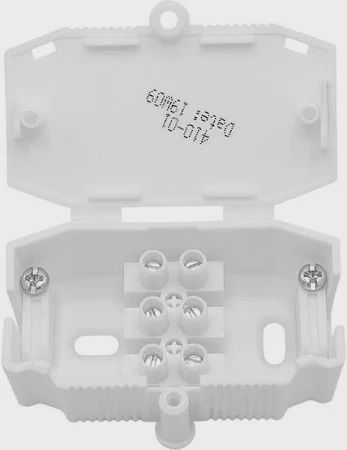 BG 410 White 10A 3 Way Junction Box