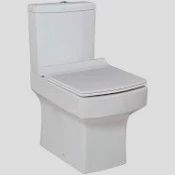 Scudo Denza Open Back Toilet Pan (White)
