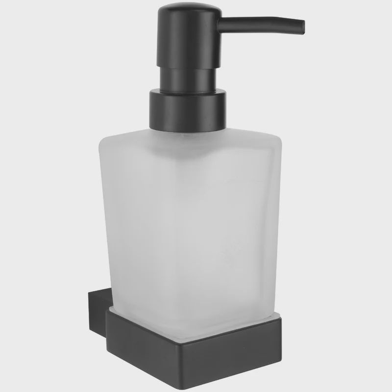 Scudo Mono Soap Dispenser - Matt Black - MONOACC-008