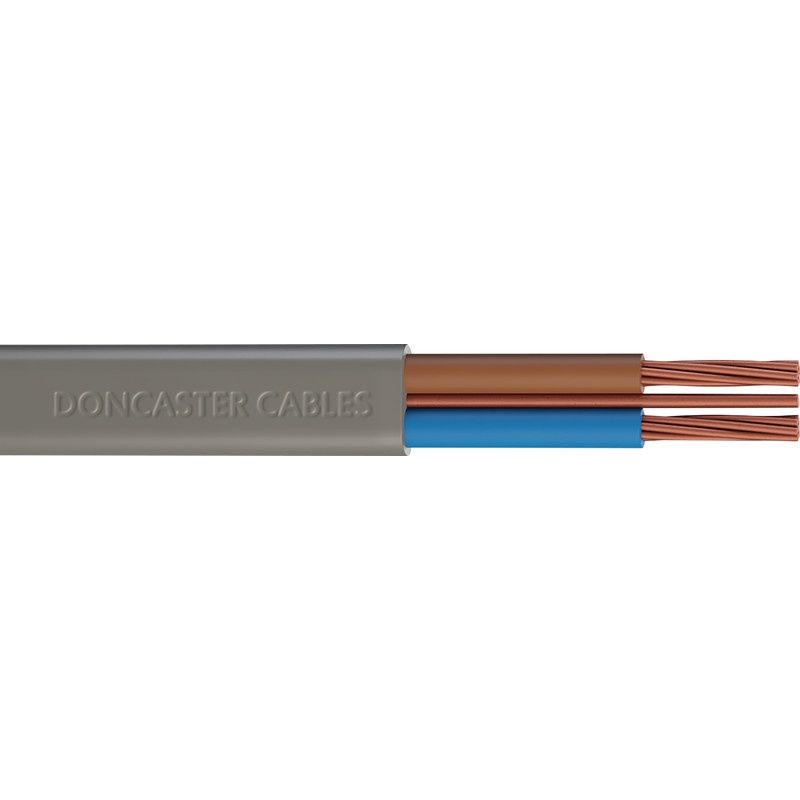 Twin &amp; Earth Cable (6242Y) Grey 6.0mm2 Coil  3m
