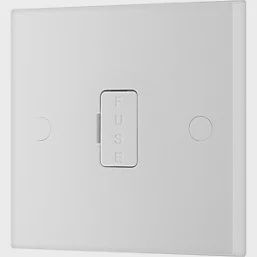 British General 900 Series 13A Unswitched Fused Spur &amp; Flex Outlet White