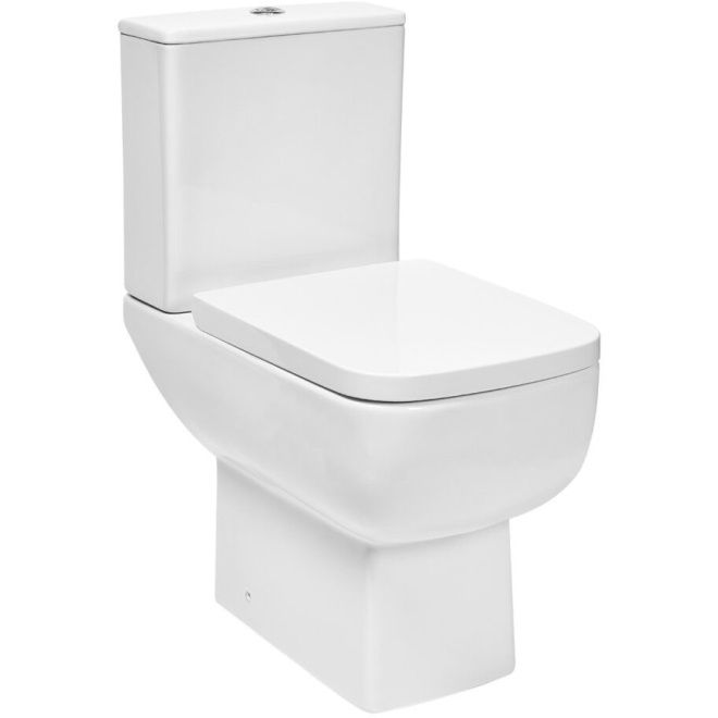 Scudo Choices 600 Open Back Close Coupled Rimless Short Projection Toilet