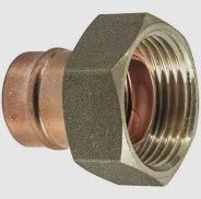 Made4Trade Solder Ring Straight Tap Connector 22mm x 3/4"