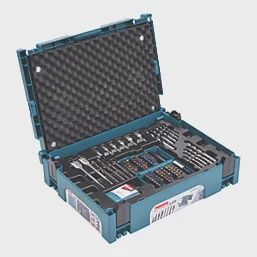 Makita MAKPAC Multi-Material Drill &amp; Bit Set 69 Pieces