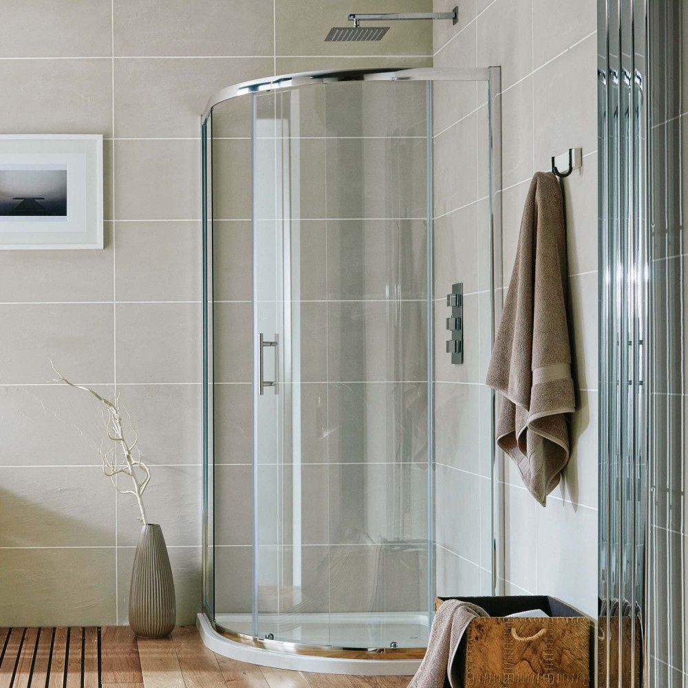 Scudo S6 1000 x 800mm Offset Quadrant Shower Enclosure in Chrome
