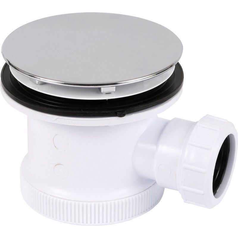 Shower Trap With 90mm Seal Chrome