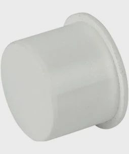 FloPlast 40mm White Push-Fit Socket Plug