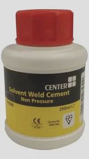CENTER F16200 SOLVENT WELD CEMENT NON PRESSURE 250ml